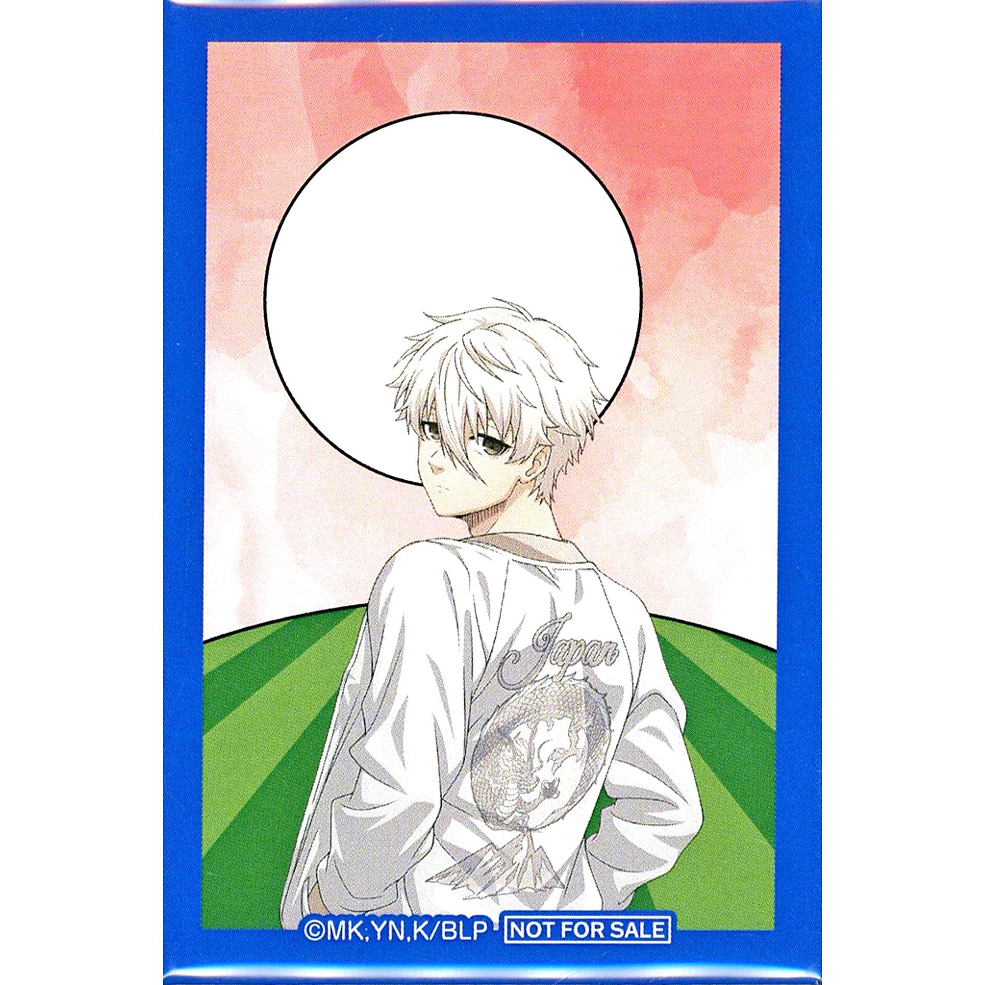 Seishiro Nagi Souvenir Jacket Blue Lock Original Goko Button Charaditional Toy Official Limited Bonus Item [USED]