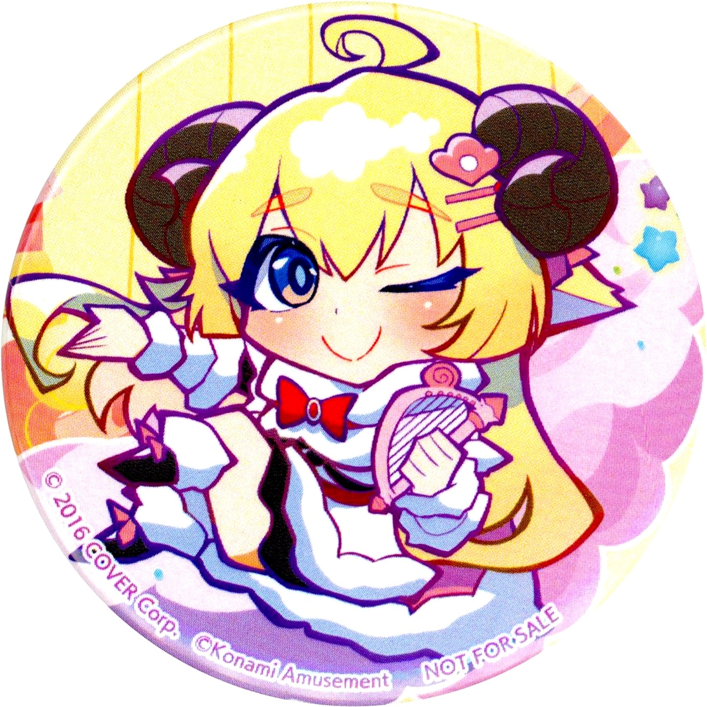 Tsunomaki Watame Hololive x Polaris Chord Wink Button 3 Present Campaign 1500 Mirapo Exchange Prize [USED]