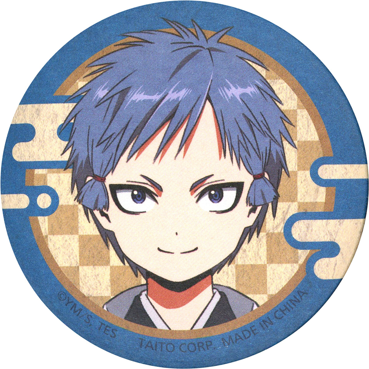 Kojiro The Elusive Samurai Washi Style Button [USED]