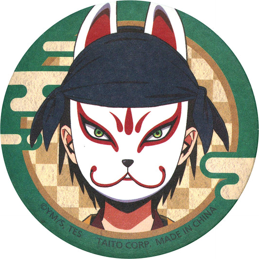 Genba Kazama The Elusive Samurai Washi Style Button [USED]