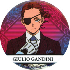 My Hero Academia THE MOVIE: You're Next Giulio Gandini Can Badge Collection Newly Drawn Theater Limited Buttons [USED]