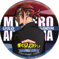 My Hero Academia THE MOVIE: You're Next Giulio Gandini Can Badge Collection Main Poster B Theater Limited Buttons [USED]