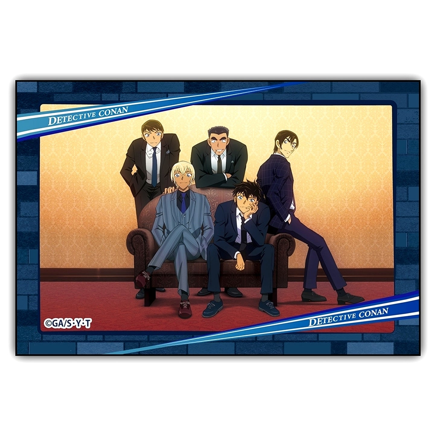 Design E. Police Academy Detective Conan Square Shape Button Vol. 2 [USED]