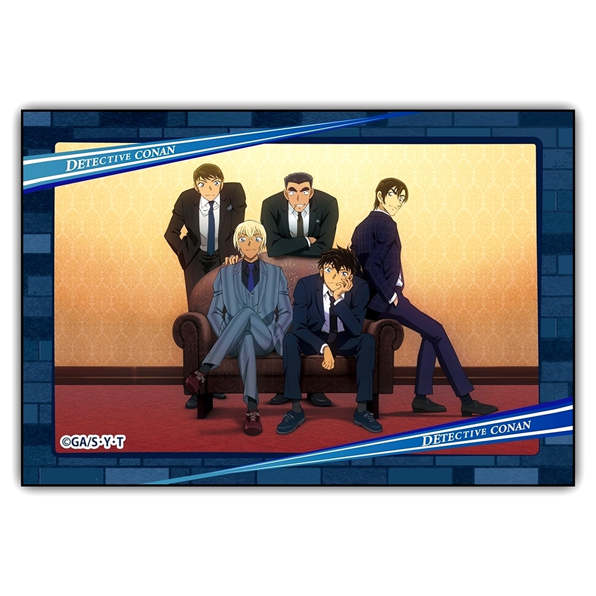 Design E. Police Academy Detective Conan Square Shape Button Vol. 2 [USED]
