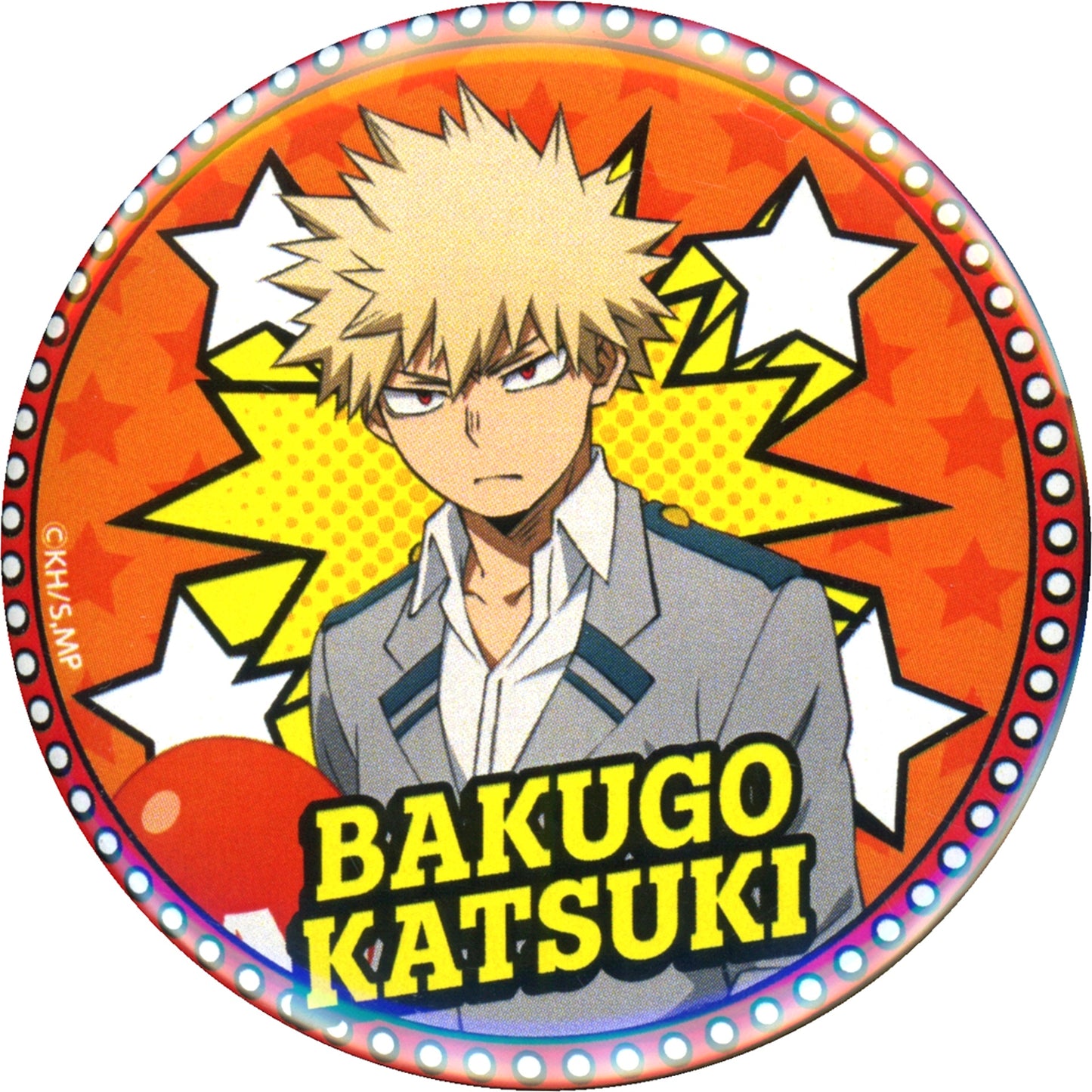 Katsuki Bakugo Normal My Hero Academia UA High School Open School Button Collection Balloon [USED]