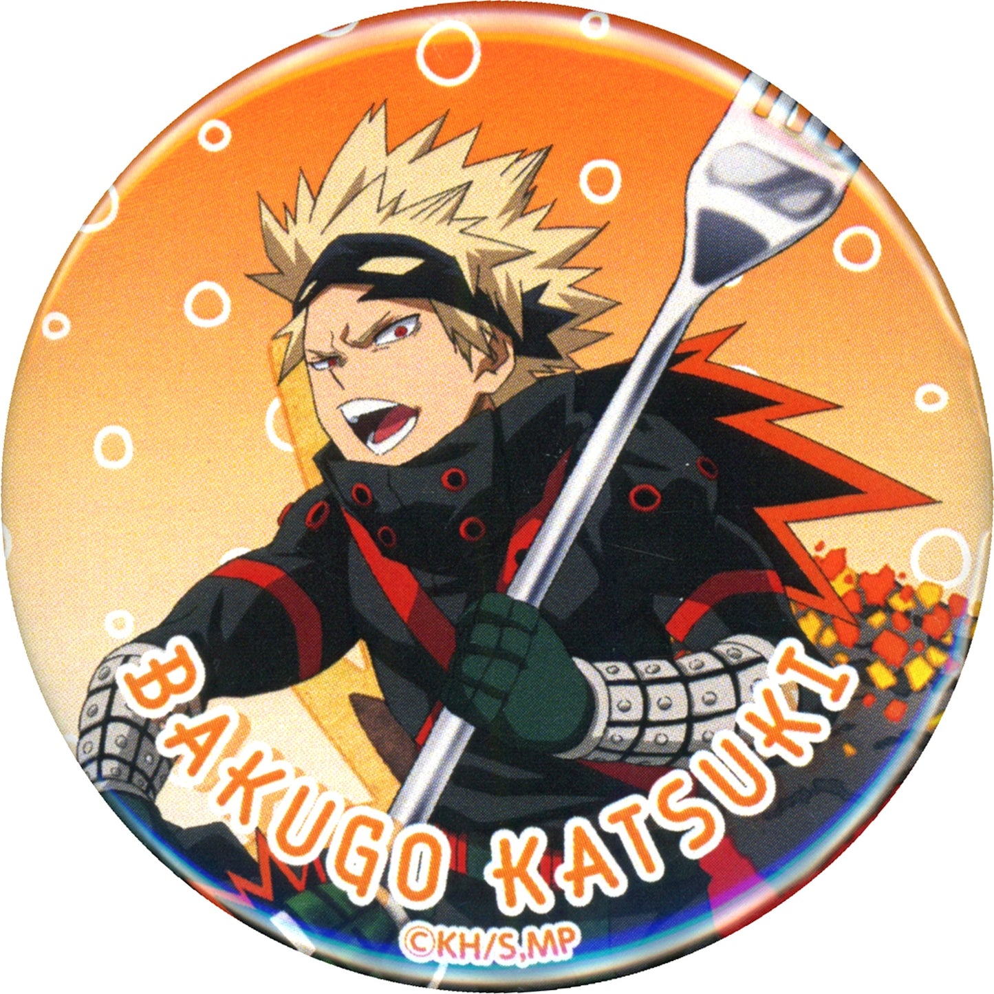 Katsuki Bakugo Normal My Hero Academia U.A. High School Open School Button Collection Cream Soda [USED]
