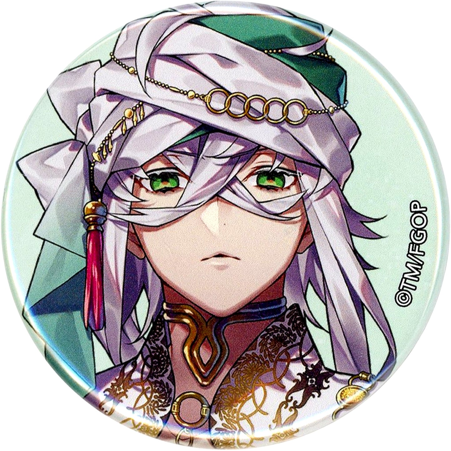 Caster Asclepius Fate/Grand Order Spirit Origin Summon Button Fes 2024 Drawn Servant A Fes 2024 9th Anniversary [USED]