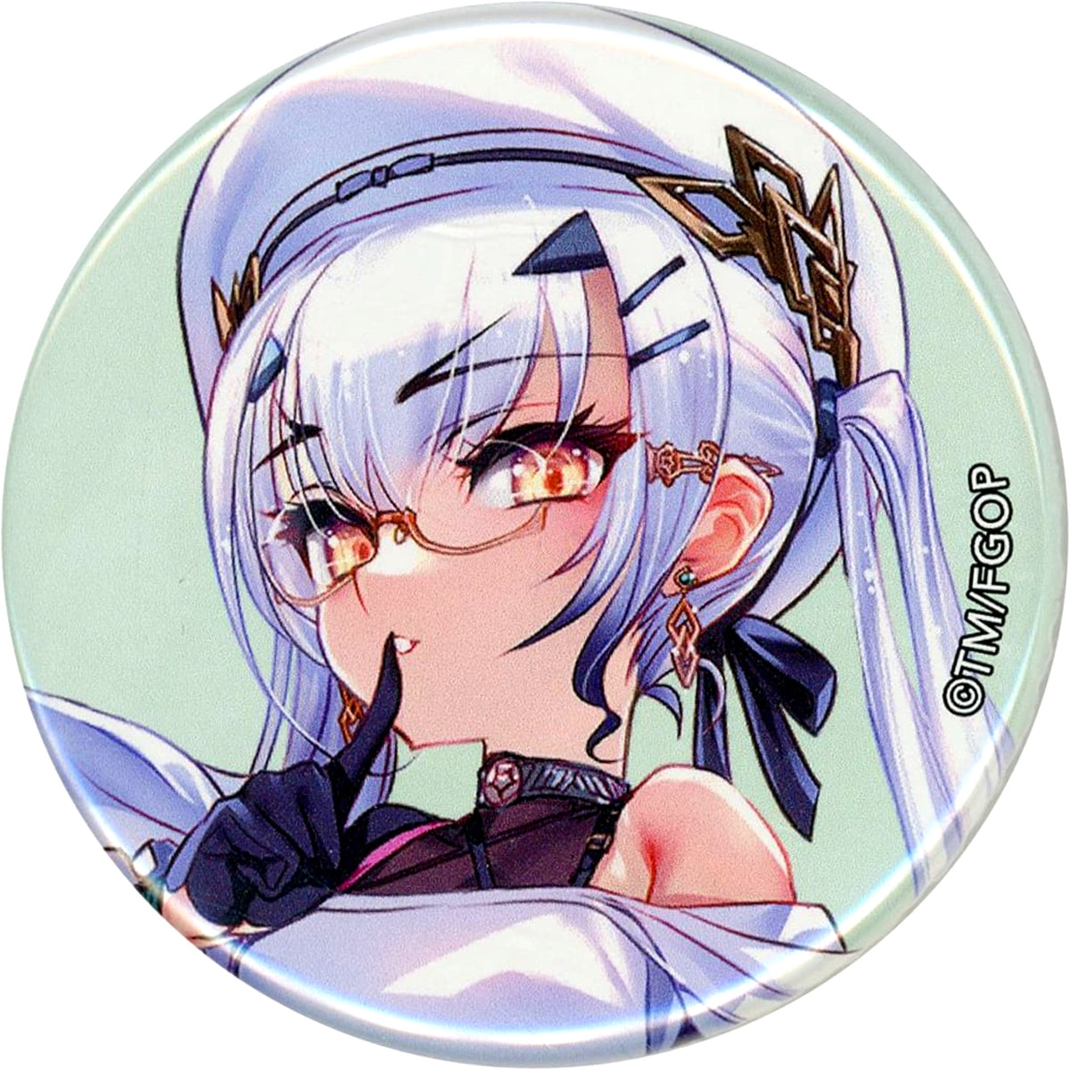 Ruler Melusine Fate/Grand Order Fes 2024 9th Anniversary Spirit Origin Summon Button Fes 2024 Illustration Servant B [USED]