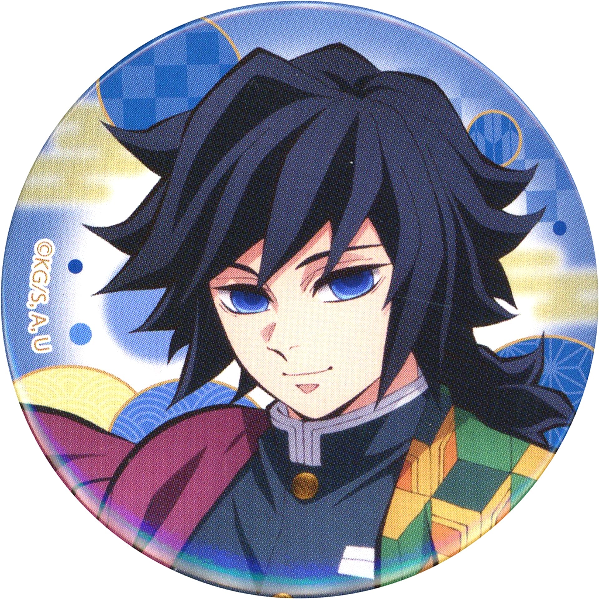Giyu Tomioka Demon Slayer: Kimetsu no Yaiba Total Concentration Exhibition Swordsmith Village Arc & Hashira Training Arc Random Button 2024 Ver. [USED]