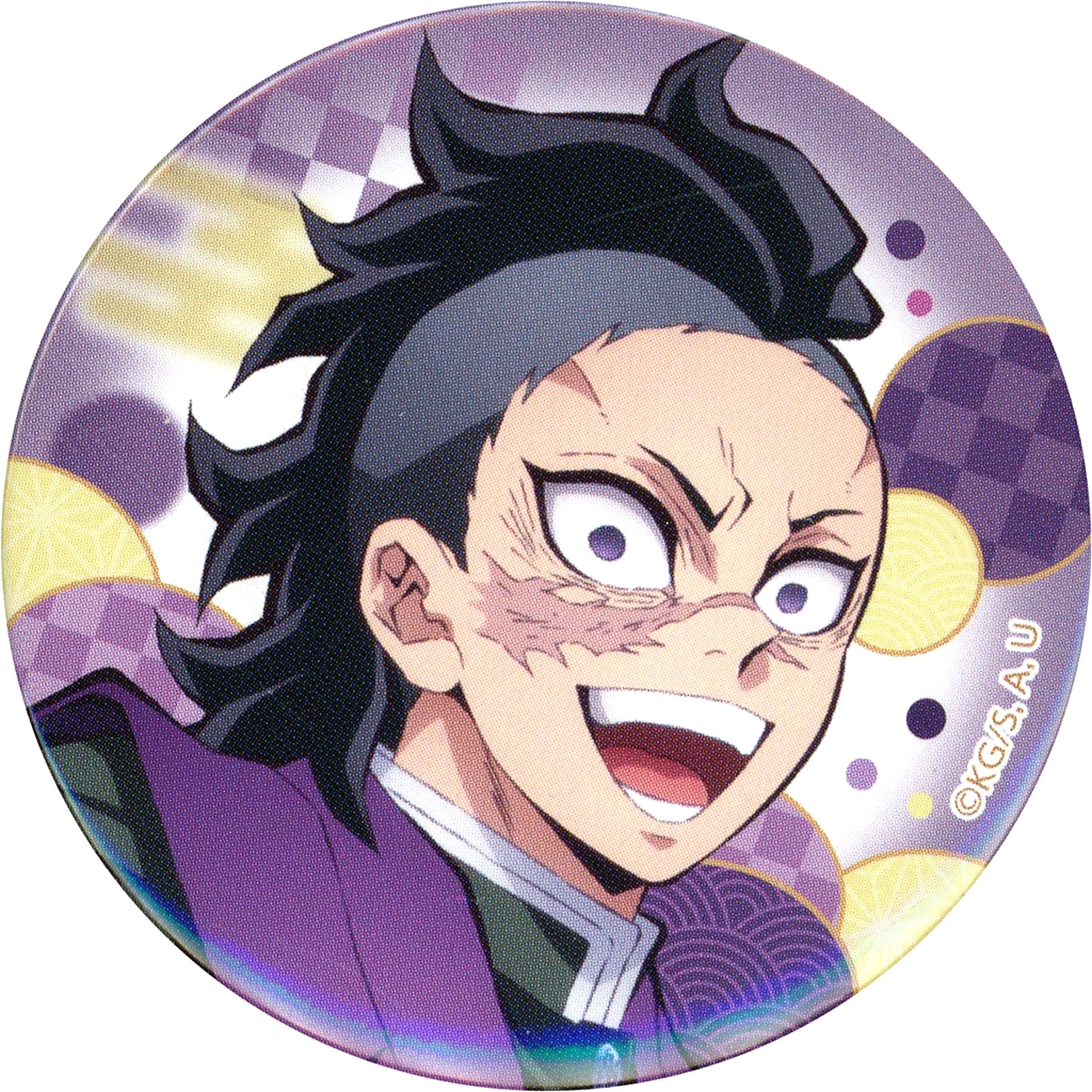 Genya Shinazugawa Demon Slayer All Concentration Exhibition Swordsmith Village Arc Hashira Training Arc Random Button 2024 Ver. [USED]