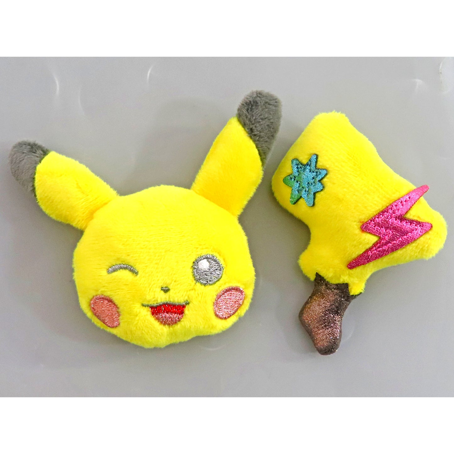 Pikachu Pokemon Badge Set Universal Studios Japan NO LIMIT Parade 2023 Limited [USED]