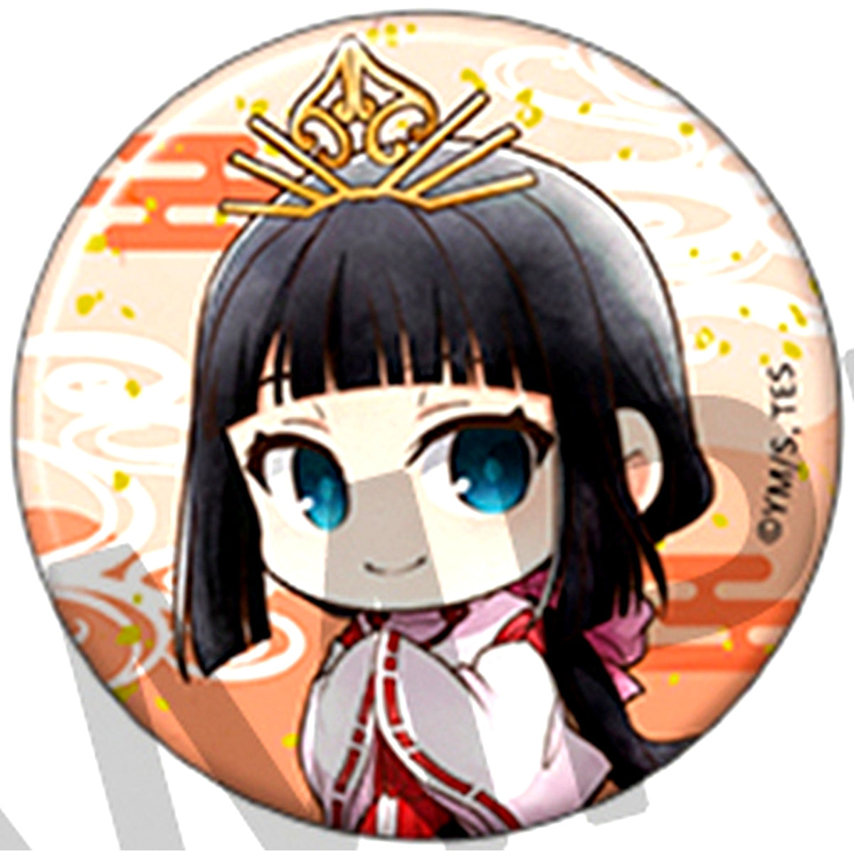Shizuku Button The Elusive Samurai Chara Badge Collection [USED]