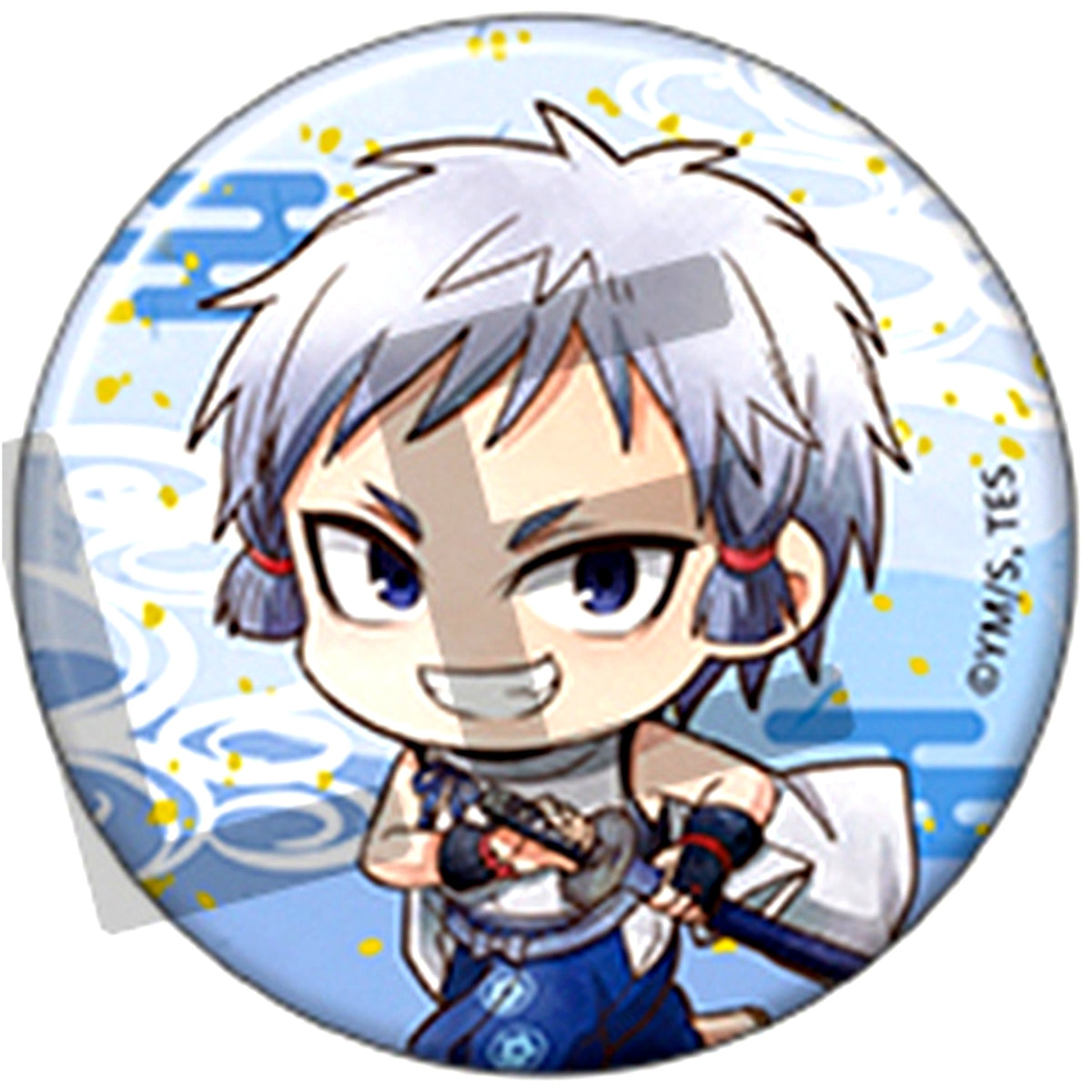 Kojiro Button The Elusive Samurai Chara Badge Collection [USED]