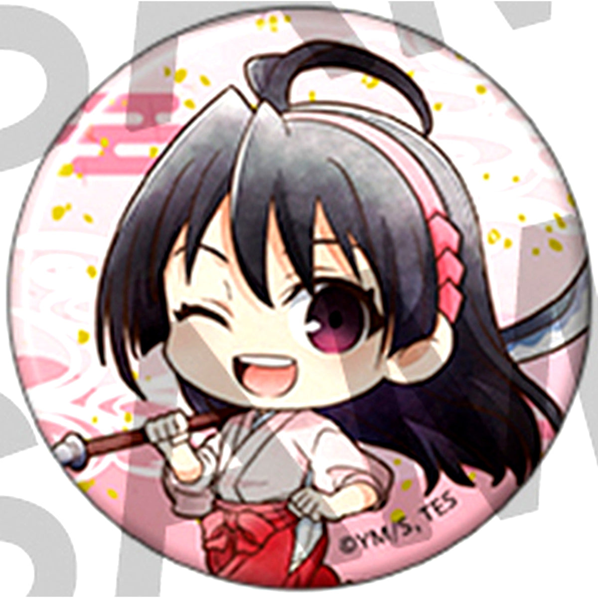 Ayako The Elusive Samurai Chara Badge Collection [USED]