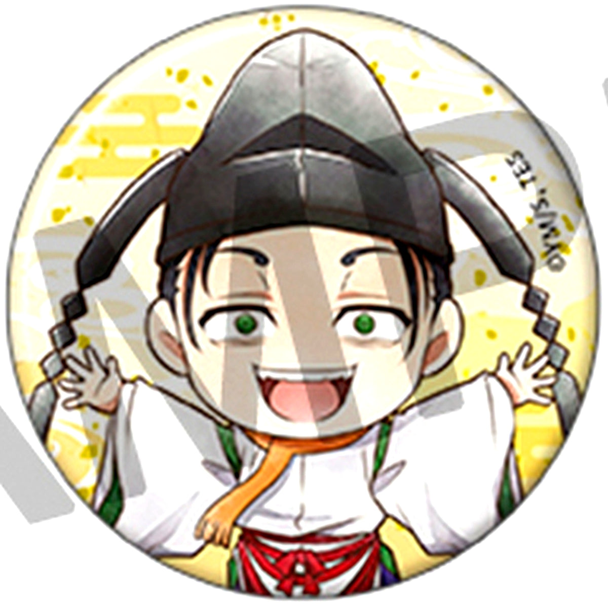 Yorishige Suwa Button The Elusive Samurai Chara Badge Collection [USED]