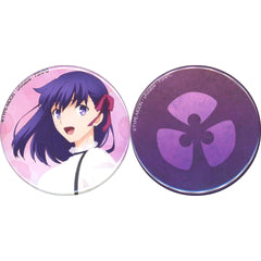 Fate/stay night: Heaven's Feel x Kobe Kankokyoku Collabo Sakura Matou Can Badge Set of 2 Buttons [USED]