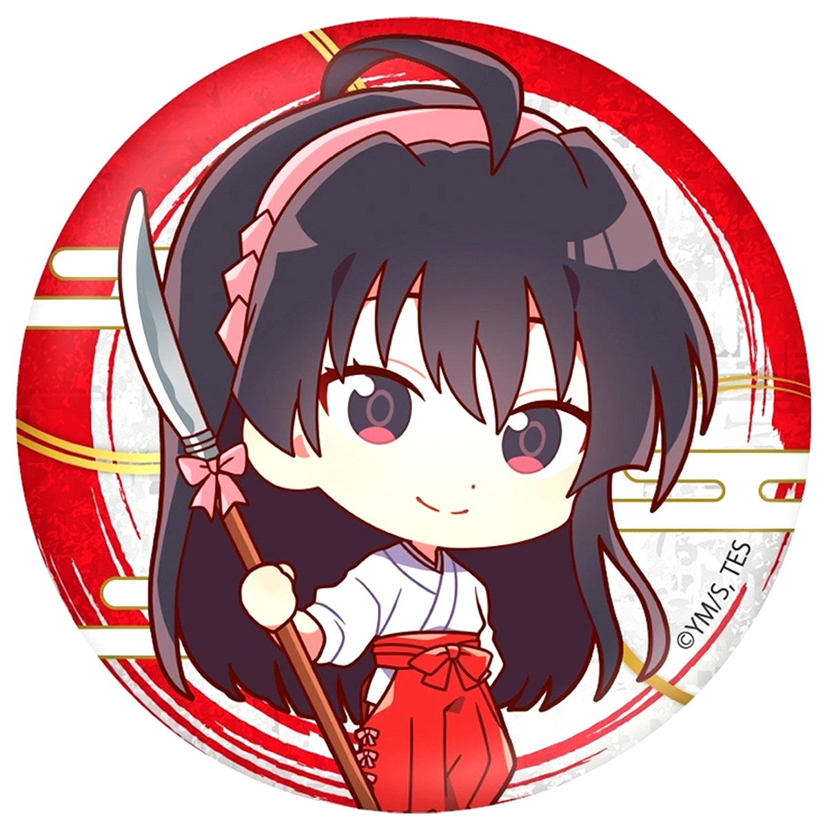 Ayako The Elusive Samurai Chibi Button [USED]