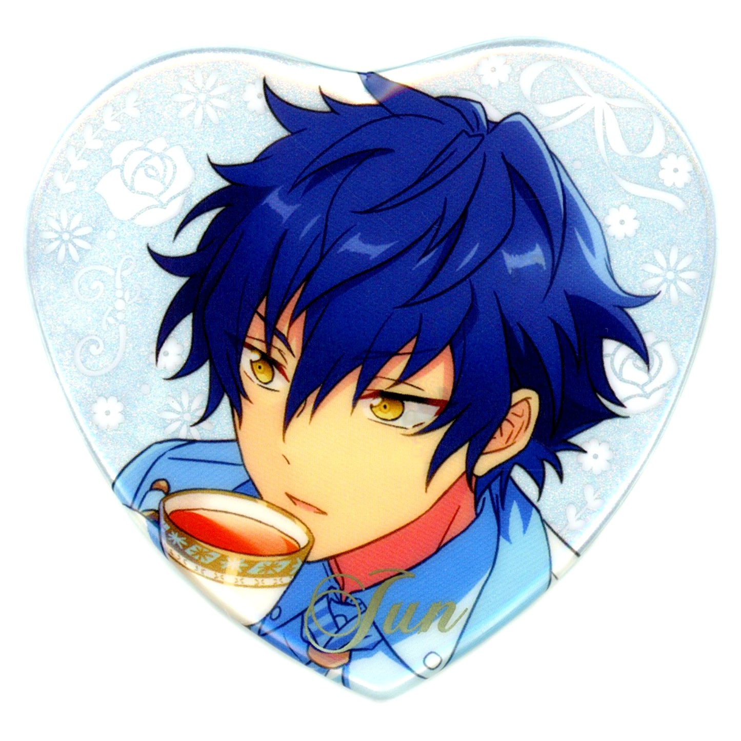 Jun Sazanami Ensemble Stars!! Oath Heart Badge Group A China Limited [USED]