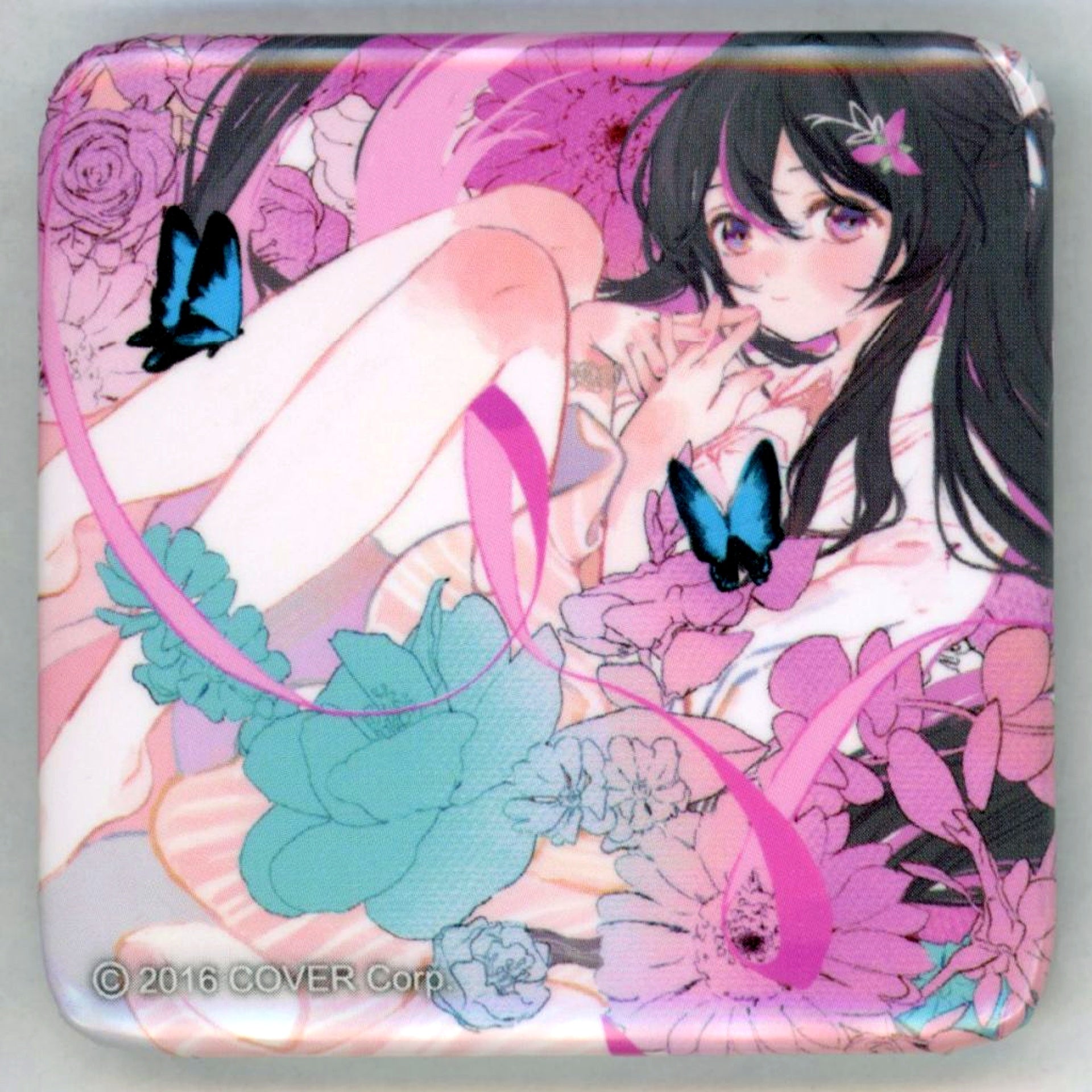 AZKi End Roll wa Owaranai D Prize Button Virtual YouTuber Hololive AZKi Major Debut LiVE Seion Entropy Trading Gacha [USED]