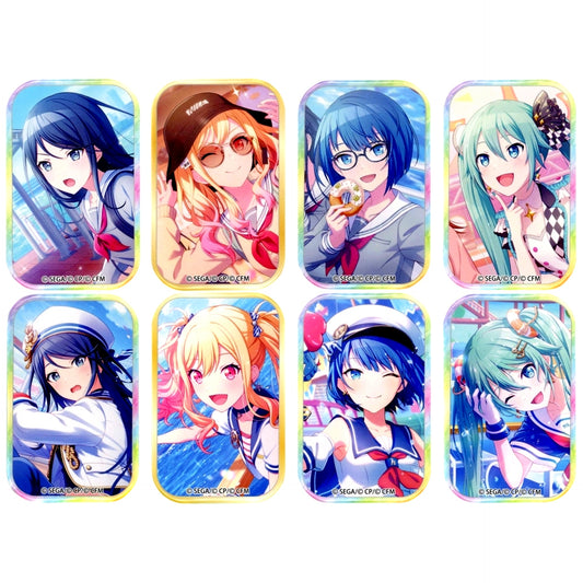 Set of 8 Project SEKAI COLORFUL STAGE! feat. Hatsune Miku Square Button Collection Vol.34 B [USED]