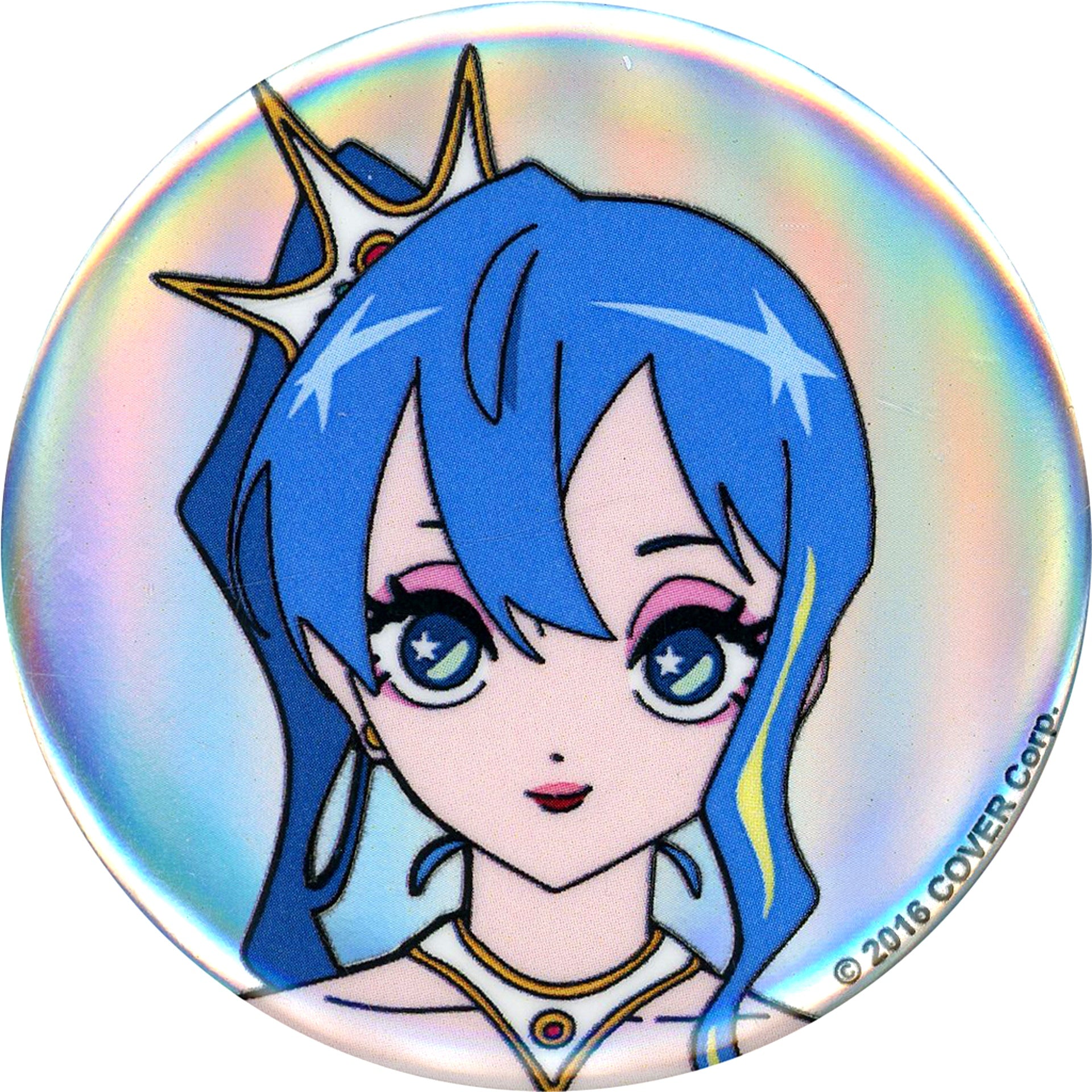 Hoshimachi Suisei Hololive Bibideba Aurora Button POP UP SHOP in SHIBUYA TSUTAYA Part 2 [USED]