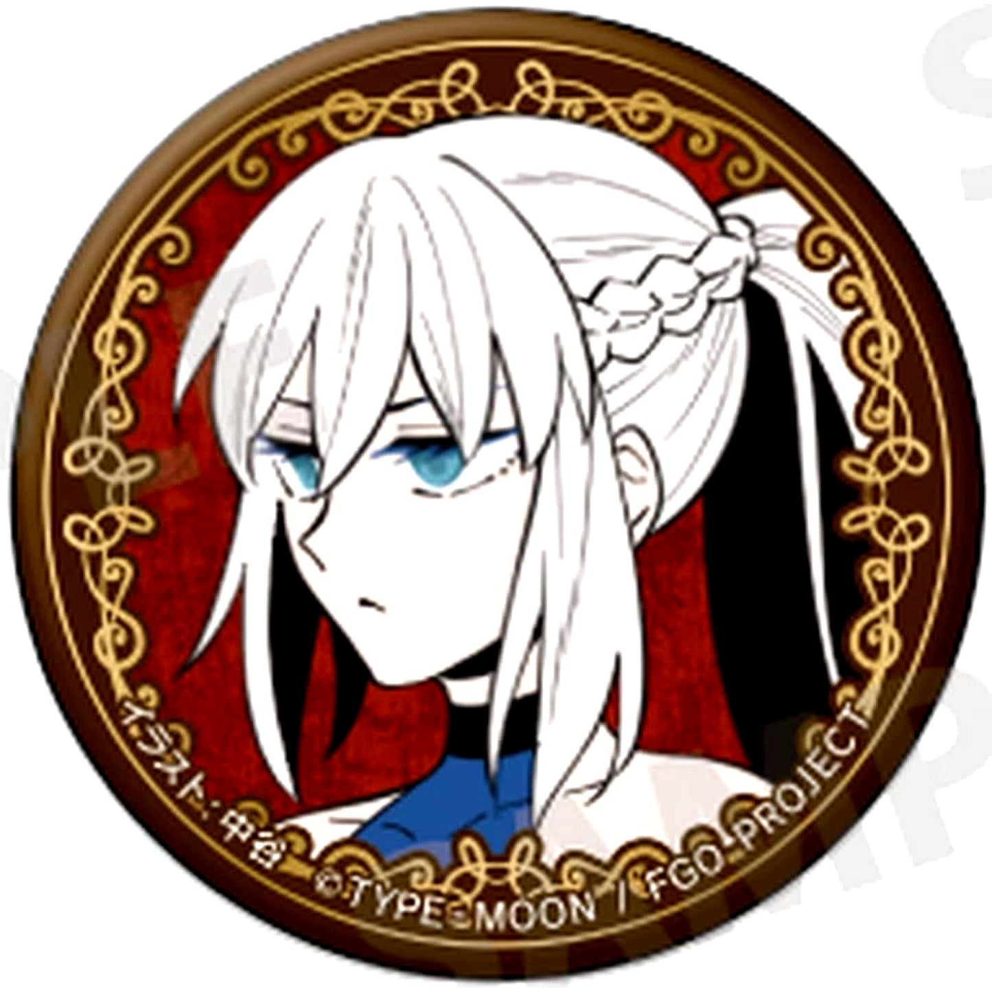 Fate/Grand Order Morgan From Lostbelt Trading Can Badge [USED]