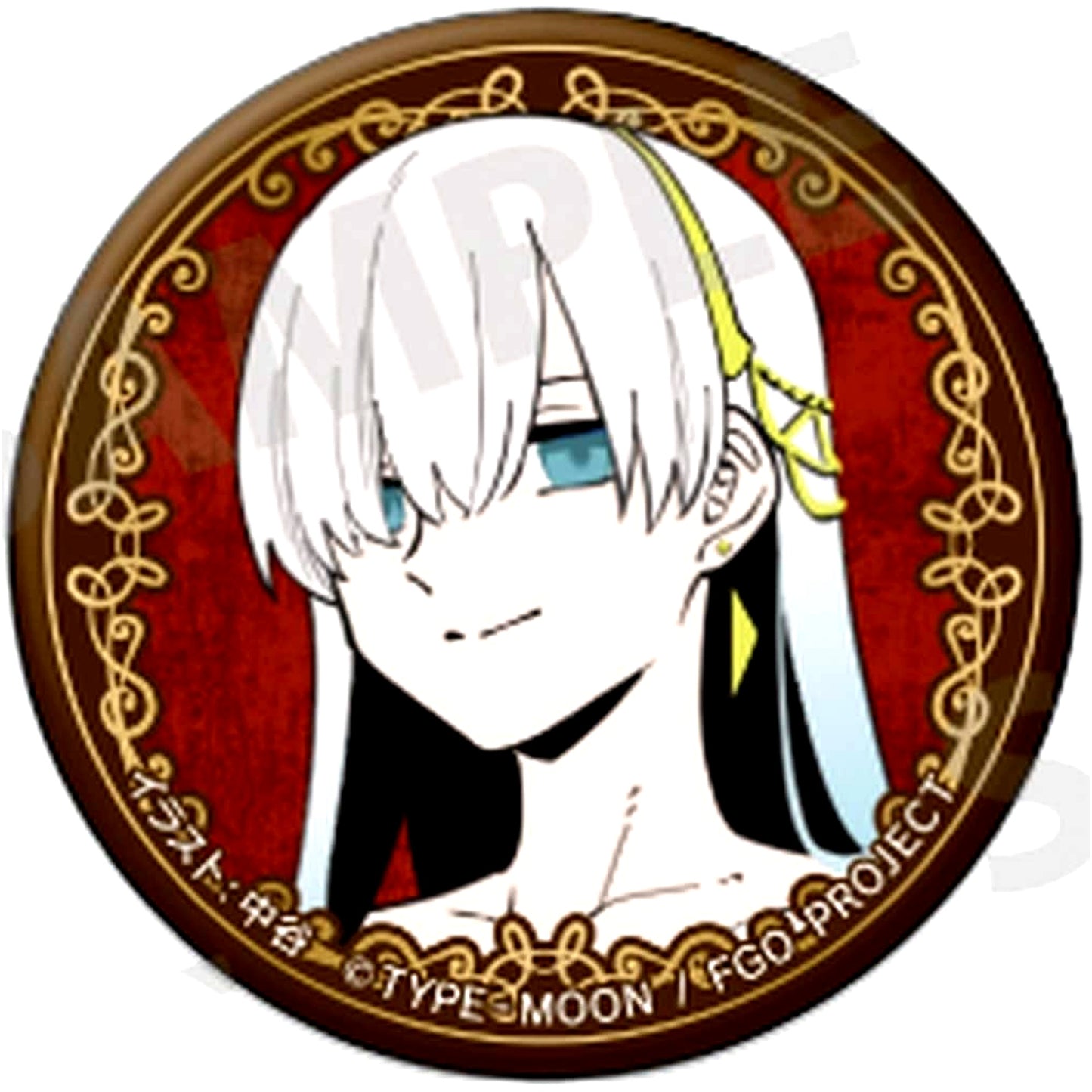 Fate/Grand Order Anastasia From Lostbelt Trading Can Badge [USED]