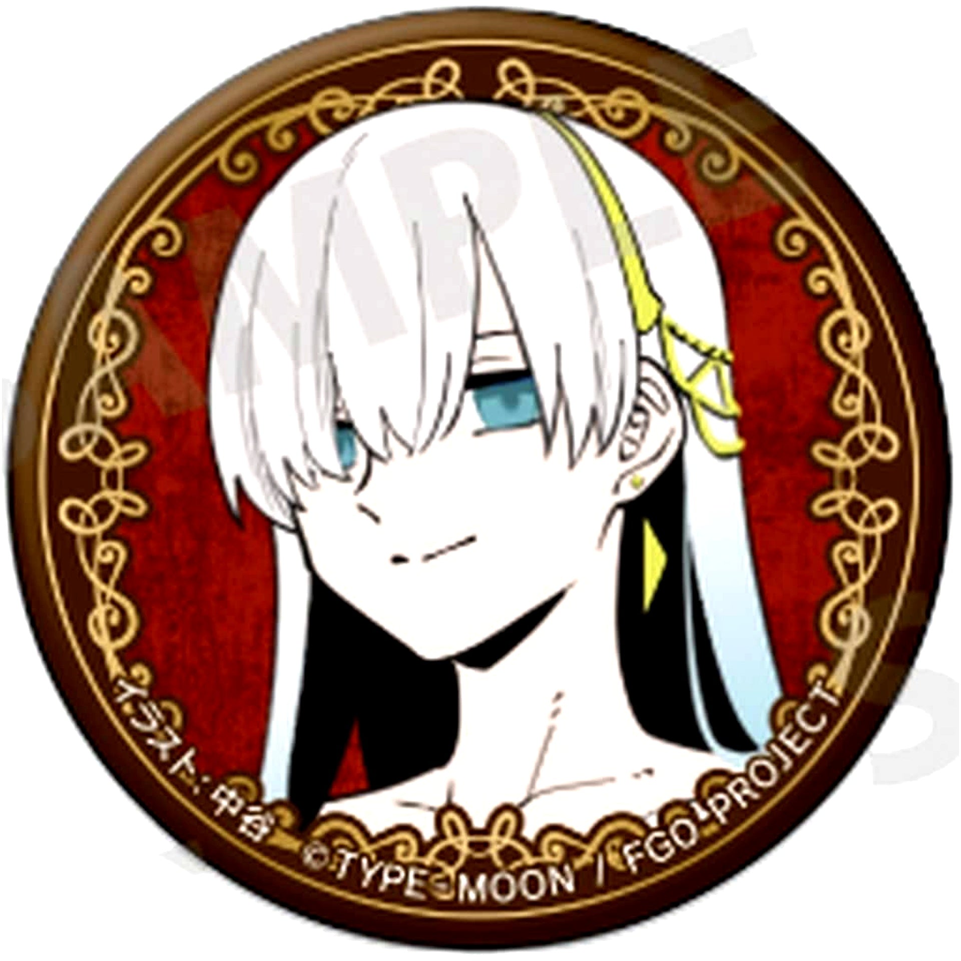 Fate/Grand Order Anastasia From Lostbelt Trading Can Badge [USED]