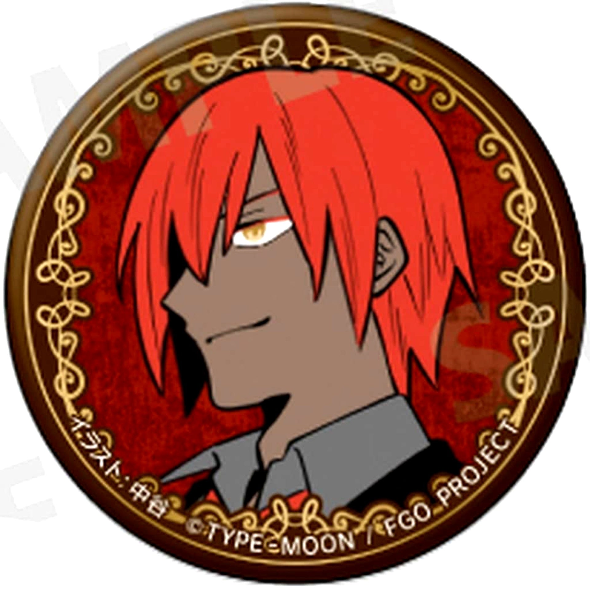 Fate/Grand Order Ashwatthaman From Lostbelt Trading Can Badge [USED]