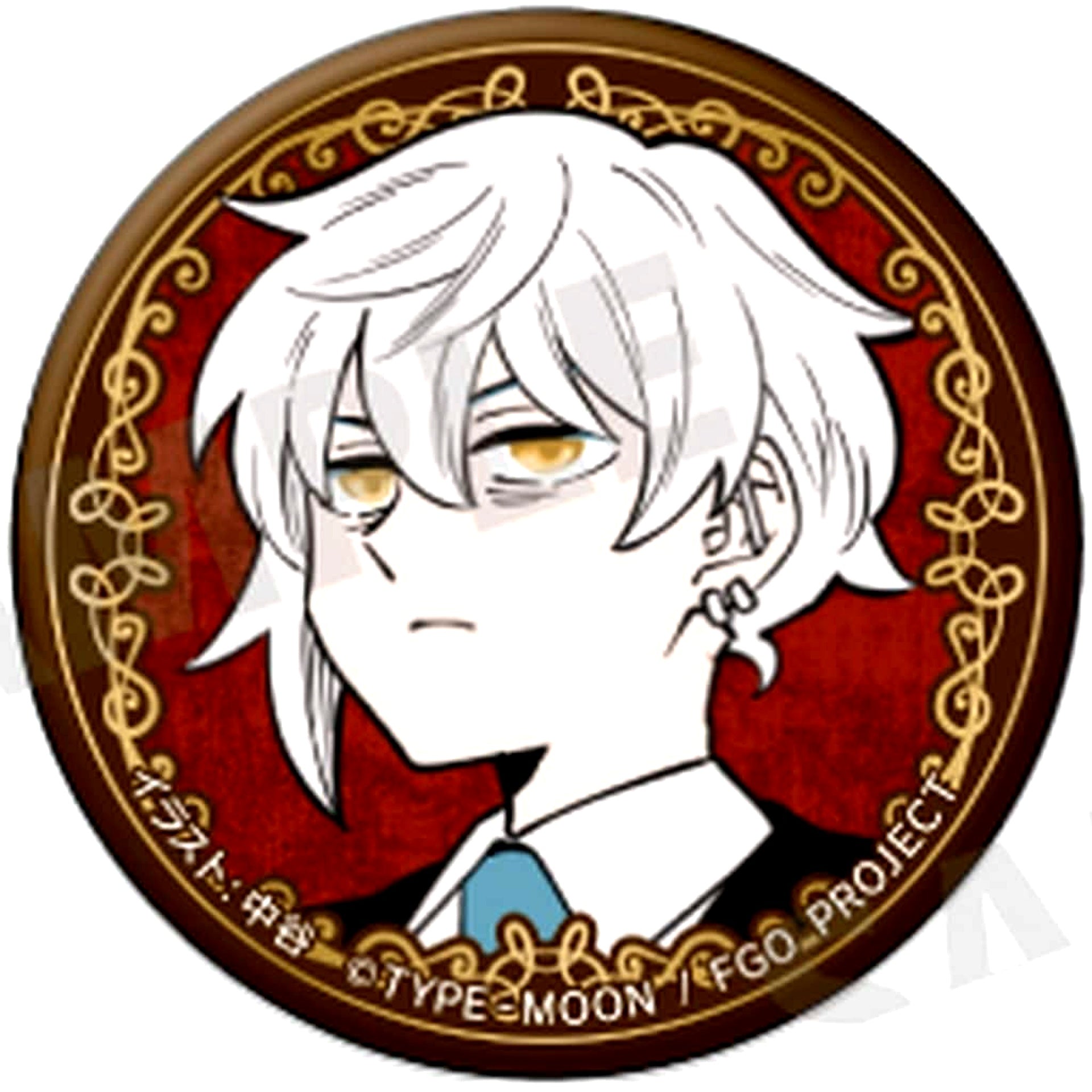 Fate/Grand Order Kadoc Zemlupus From Lostbelt Trading Can Badge [USED]