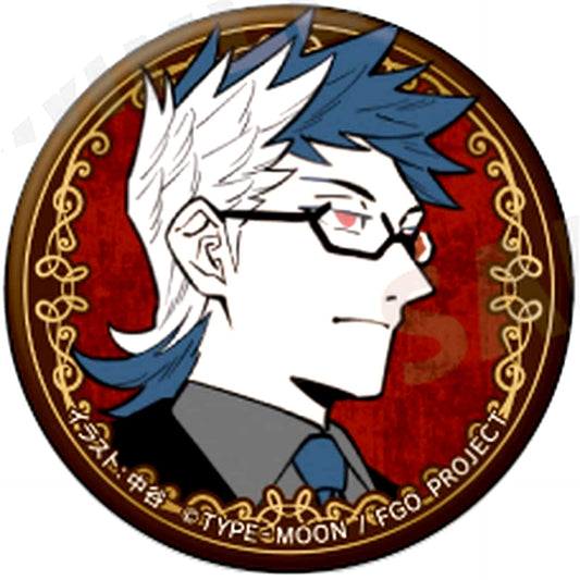 Fate/Grand Order Sigurd From Lostbelt Trading Can Badge [USED]