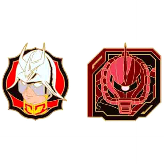 Char & Char's Zaku Pins Set Gundam Stationery 12 Mobile Suit Gundam [USED]