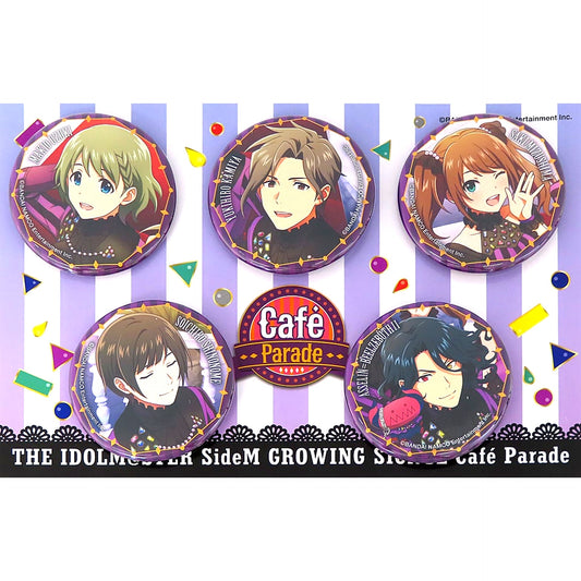 Cafe Parade The Idolmaster SideM GROWING SIGNAL 04 Tin Badge Set The Idolmaster SideM [USED]