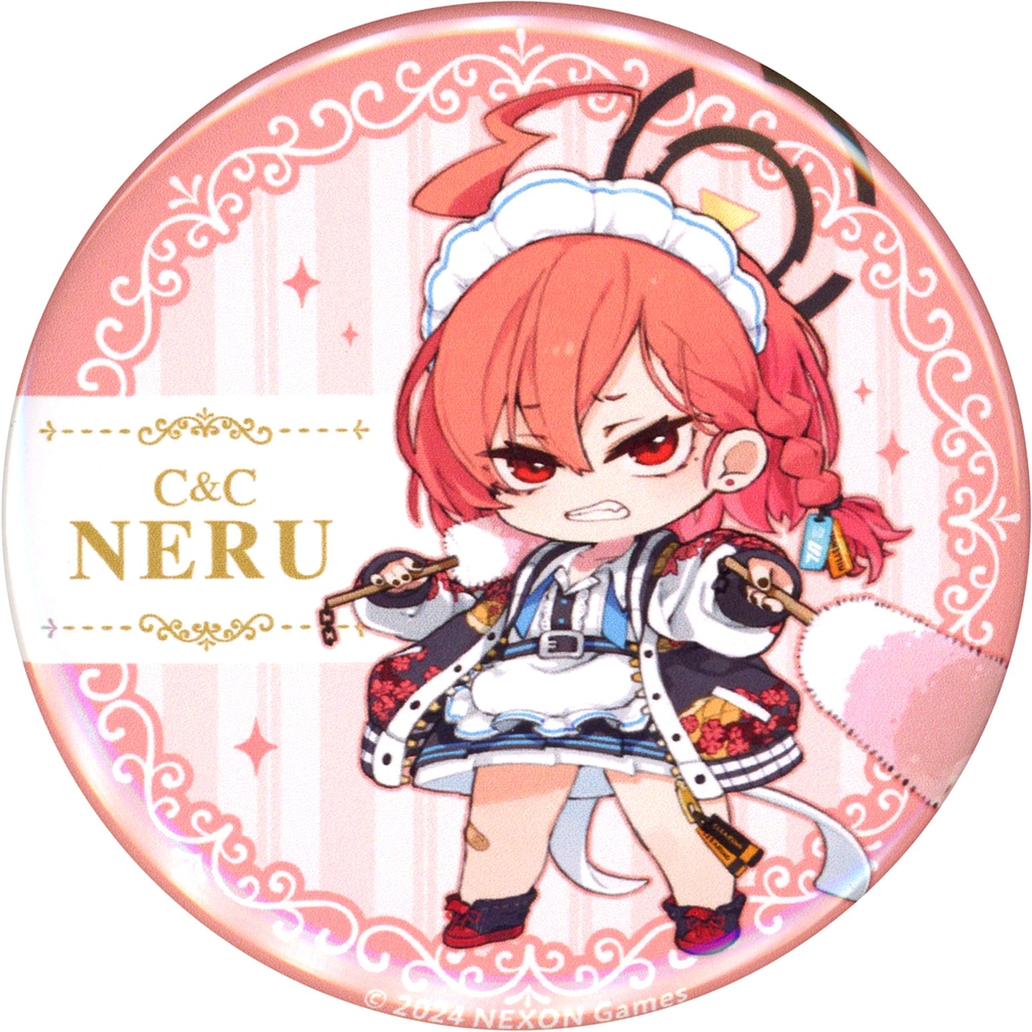 Neru Mikamo Blue Archive 3.5th Anniversary POP UP STORE Trading Mini Character Button Vol.1 [USED]