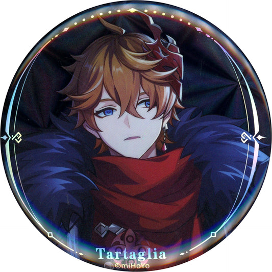 Tartaglia A Winter Night's Lazzo Series Button Genshin Impact [USED]