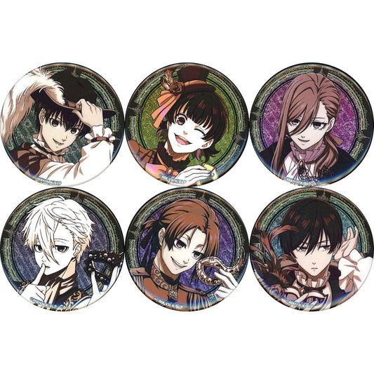 Set of 6 Blue Lock Trading Hologram Button Masquerade Ball ver. [USED]