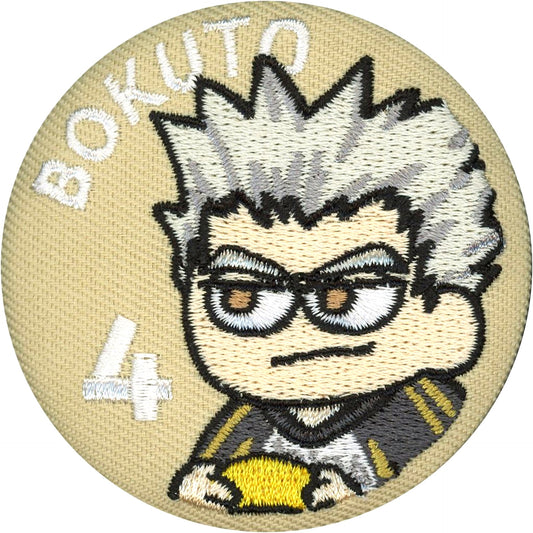 Kotaro Bokuto Haikyu!! Jirori Trading Embroidery Button B [USED]
