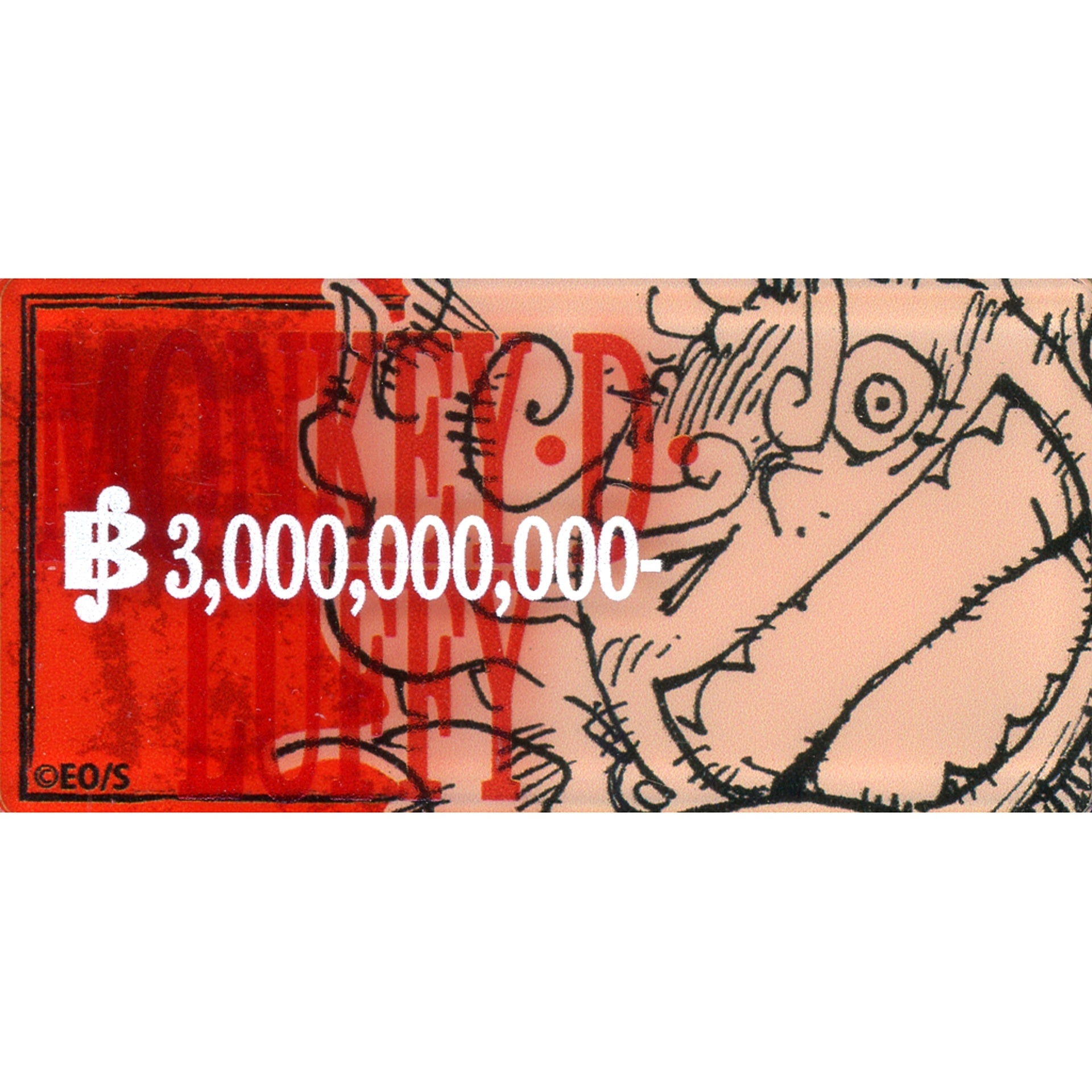Monkey D. Luffy One Piece Bounty Badge Collection Vol.1 J Hero Summer Festival 2024 [USED]