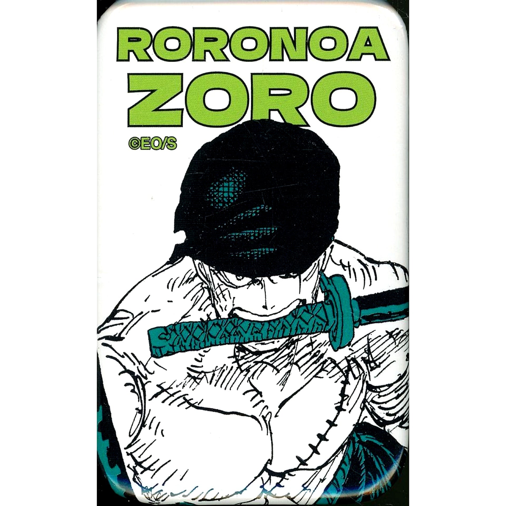 Roronoa Zoro One Piece Square Button Collection with Stand Vol. 1 J Hero Summer Festival 2024 Goods [USED]