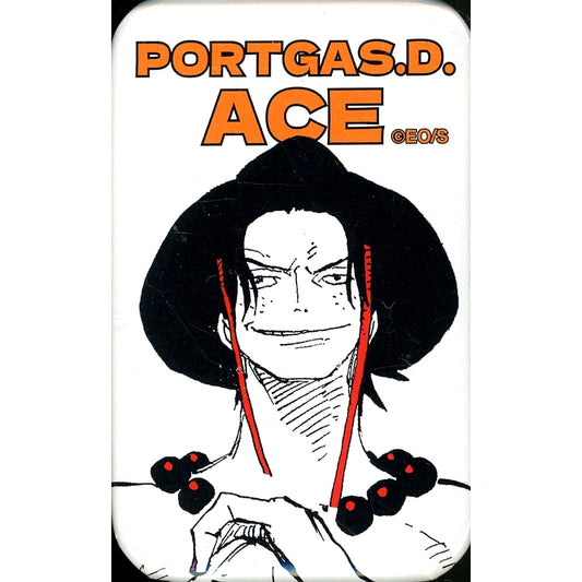Portgas D. Ace One Piece Square Button Collection with Stand Vol.1 J-Hero Summer Festival 2024 [USED]