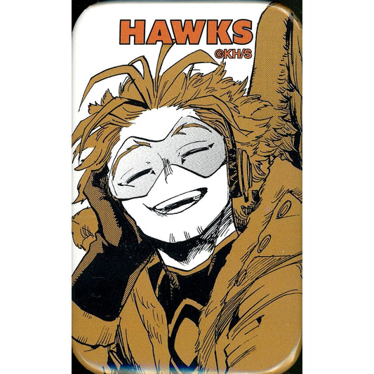 Hawks My Hero Academia Square Button Collection with Stand Part 1 J Hero Summer Festival 2024 Goods [USED]