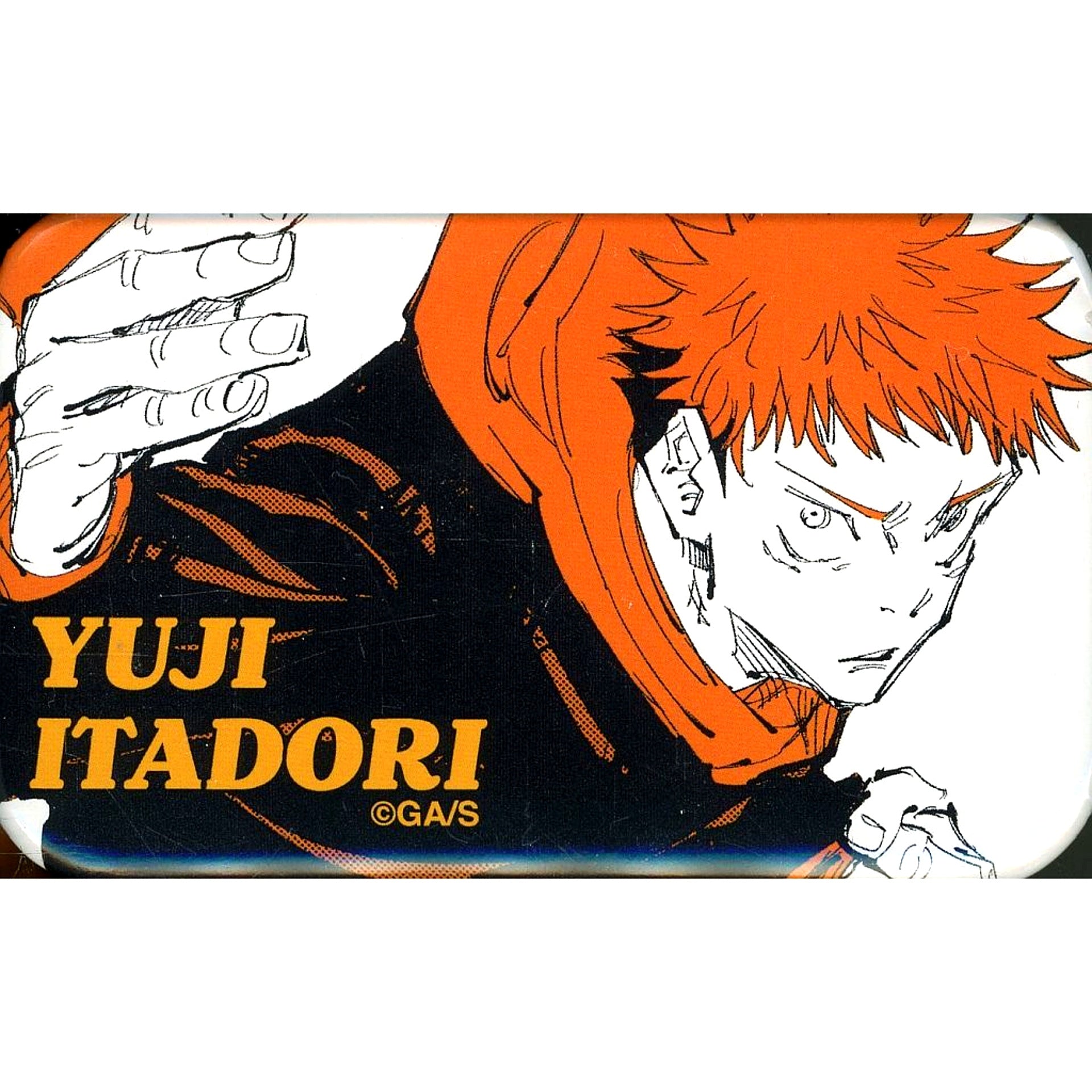 Yuji Itadori Jujutsu Kaisen Square Button Collection with Stand Vol.1 J Hero Summer Festival 2024 Goods [USED]