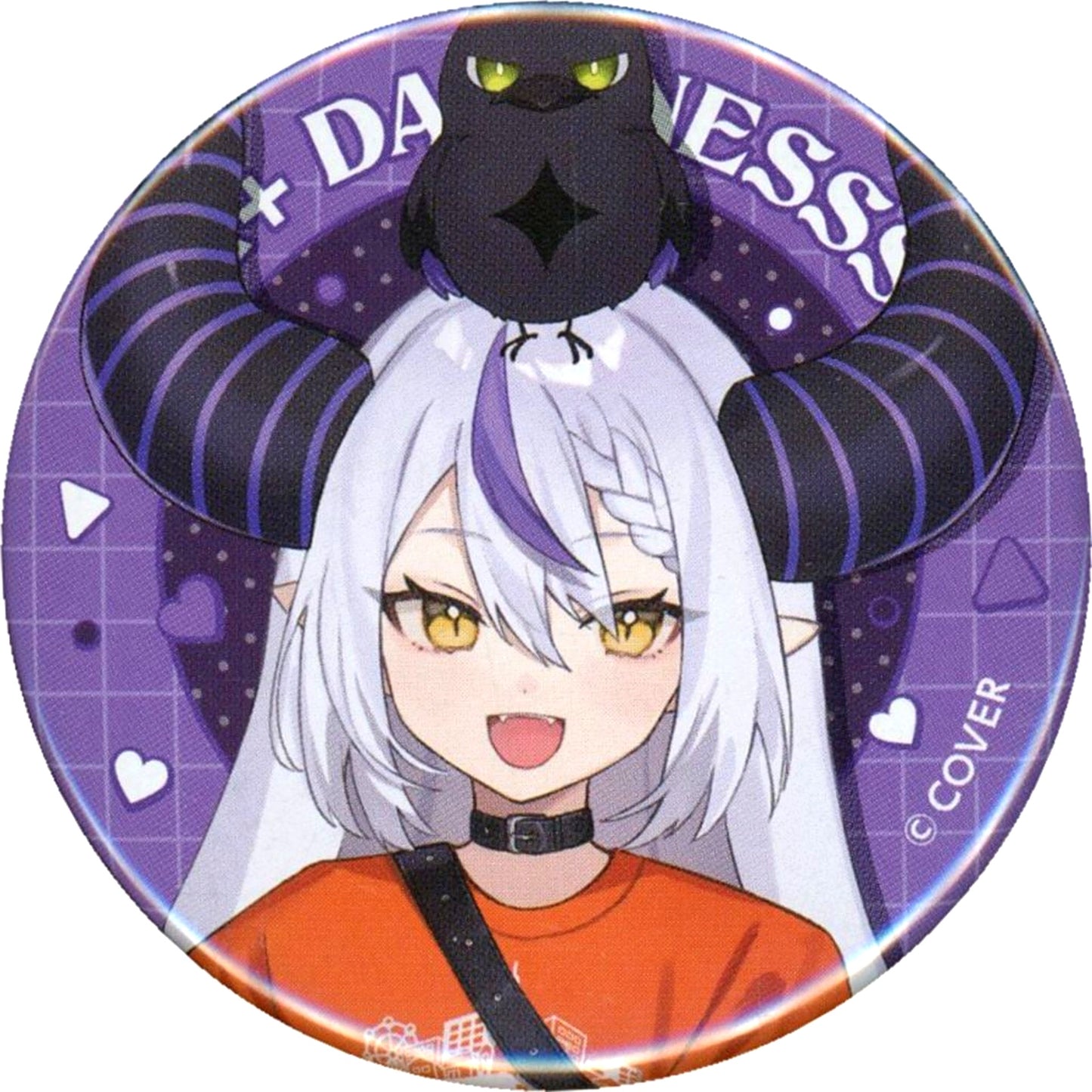 La+ Darknesss Virtual YouTuber Hololive CITY 24 in Yomiuri Land Button [USED]