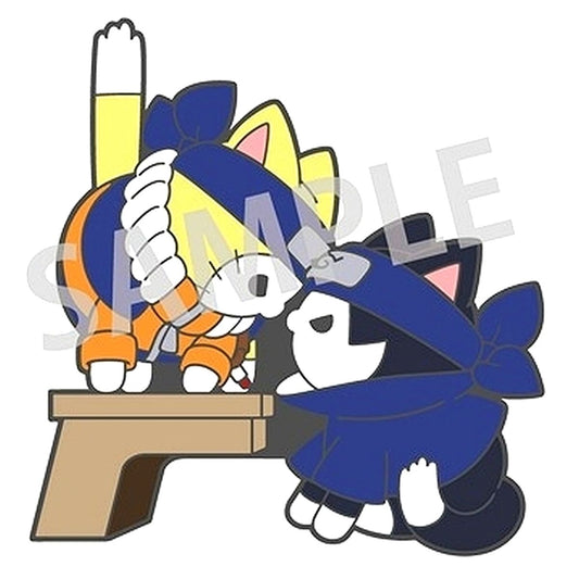 Naruto Uzumaki, Sasuke Uchiha Naruto Mega Cat Project Pins Collection Nyaruto! Pins [USED]