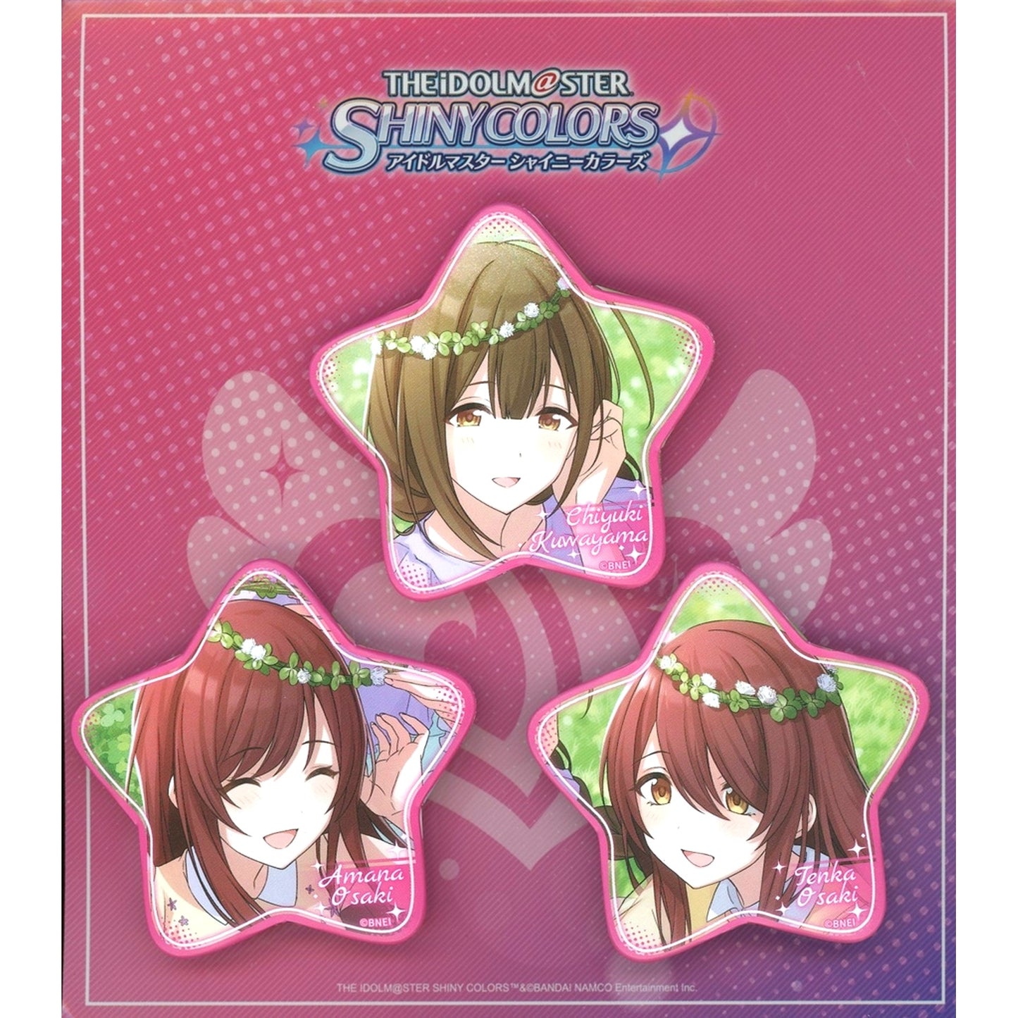 Alstroemeria Star Badge Set The Idolmaster Shiny Colors China Limited Goods [USED]