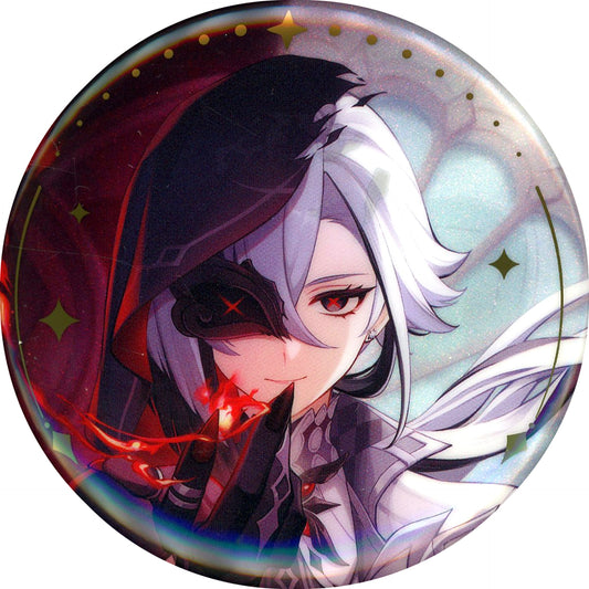 Arlecchino Anecdote Series Chara Button Genshin Impact [USED]
