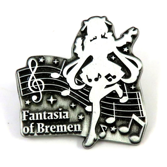 Aki Rosenthal Virtual YouTuber Hololive Fantasia of Bremen Pin Button Birthday Celebration 2024 [USED]