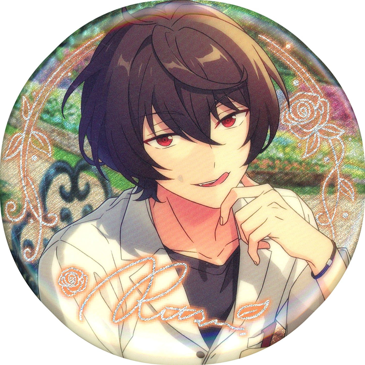 Ritsu Sakuma Ensemble Stars!! Limited Scout Button Vol 2 Group A China Limited [USED]