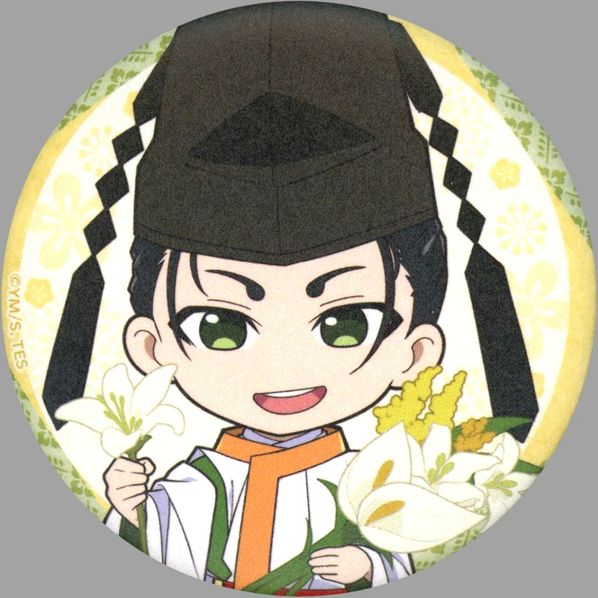 Yorishige Suwa Mini Character The Elusive Samurai Trading Washi-Style Button POP UP SHOP in OIOI [USED]