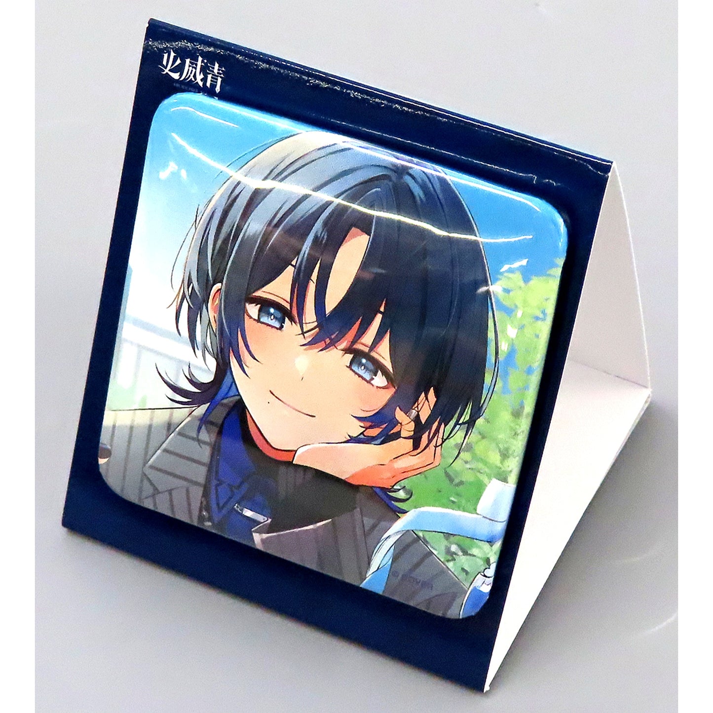 Hiodoshi Ao Square Button Virtual YouTuber Hololive DEV_IS Hiodoshi Ao Birthday Celebration 2024 [USED]